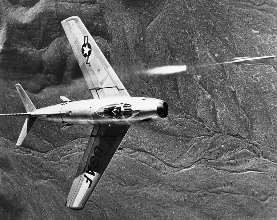 F-86 Jet Fighter Plane #1 Photograph by Granger