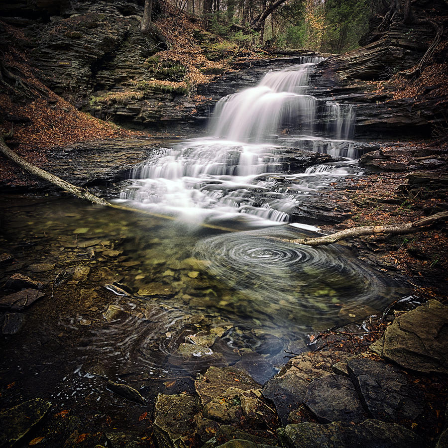 F L Ricketts Waterfall #2 Photograph by Robert Fawcett