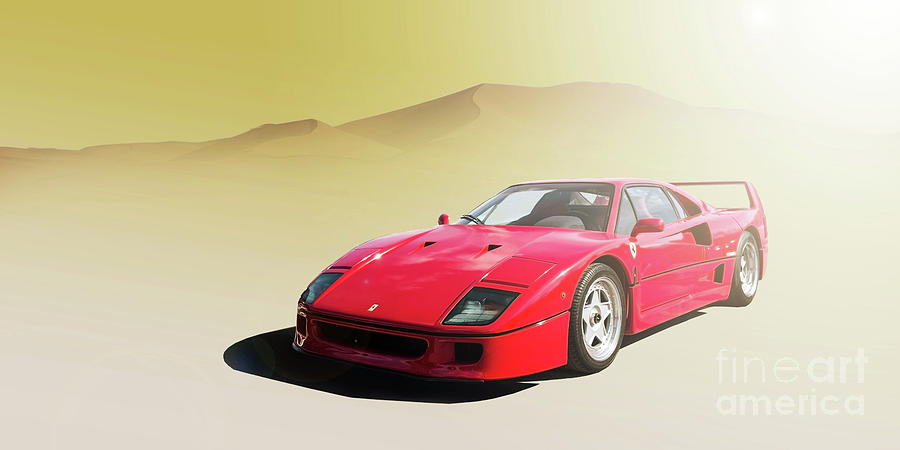 F40 #1 Photograph by Roger Lighterness