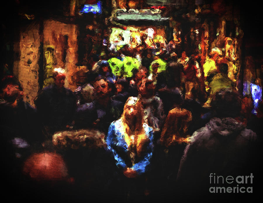 Faces In The Crowd Digital Art by Phil Perkins