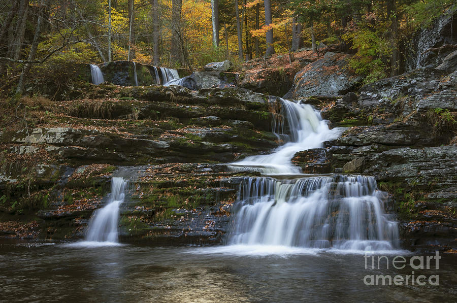 Fall Photograph - Factory Falls #2 by Debra Fedchin