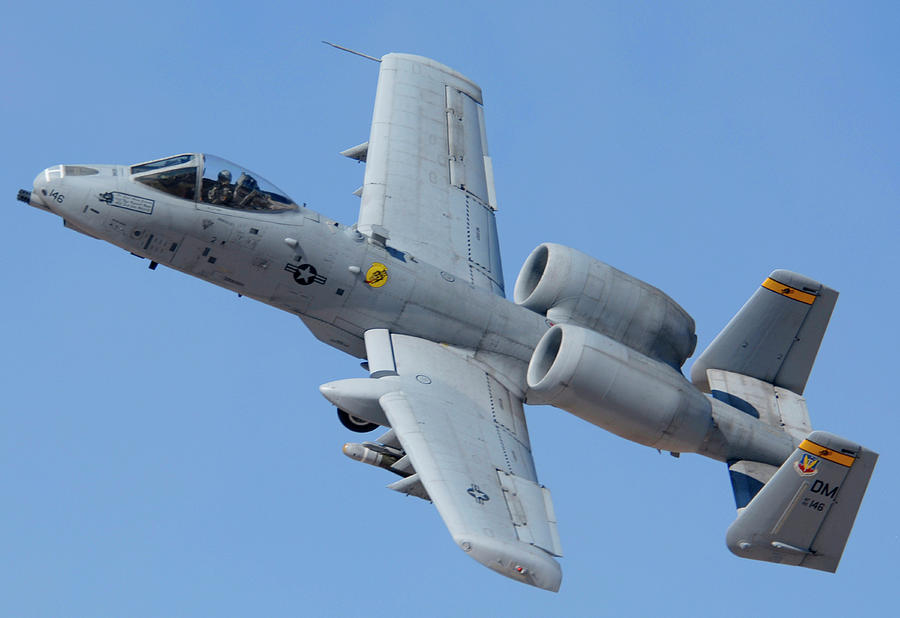 Fairchild A-10A 80-0146 357th Fighter Squadron Dragons Goldwater Range April 12 2011  #1 Photograph by Brian Lockett