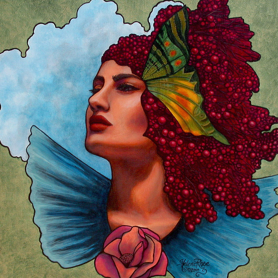 Queen Painting - Faith in Faith #2 by Helena Rose