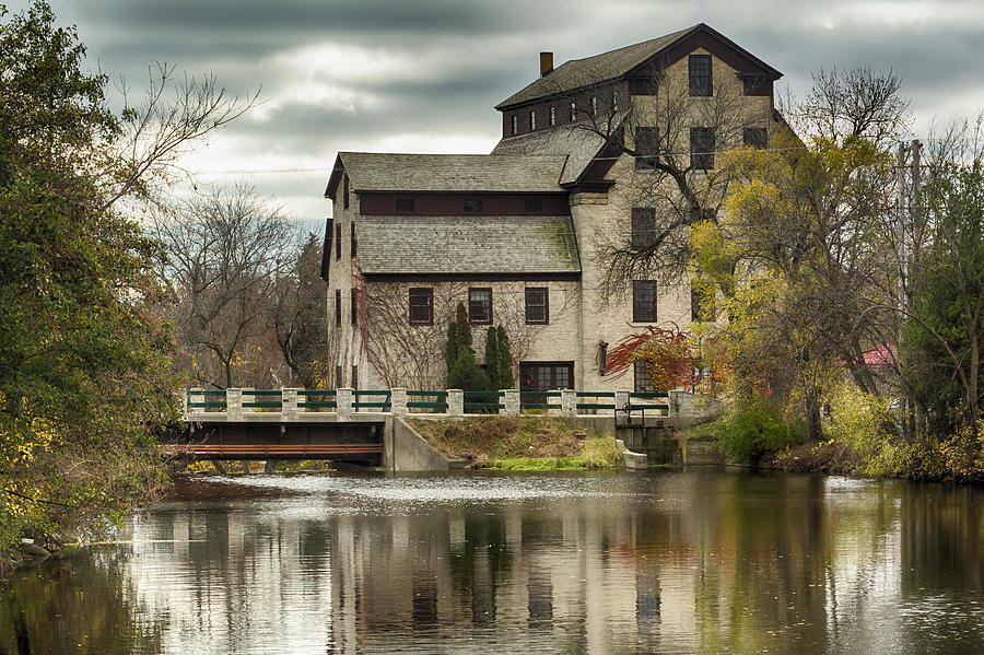 Fall At The Mill #1 Photograph by Jeffrey Ewig