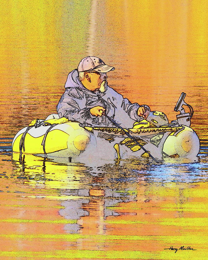 Fall Fisherman #1 Photograph by Harry Moulton