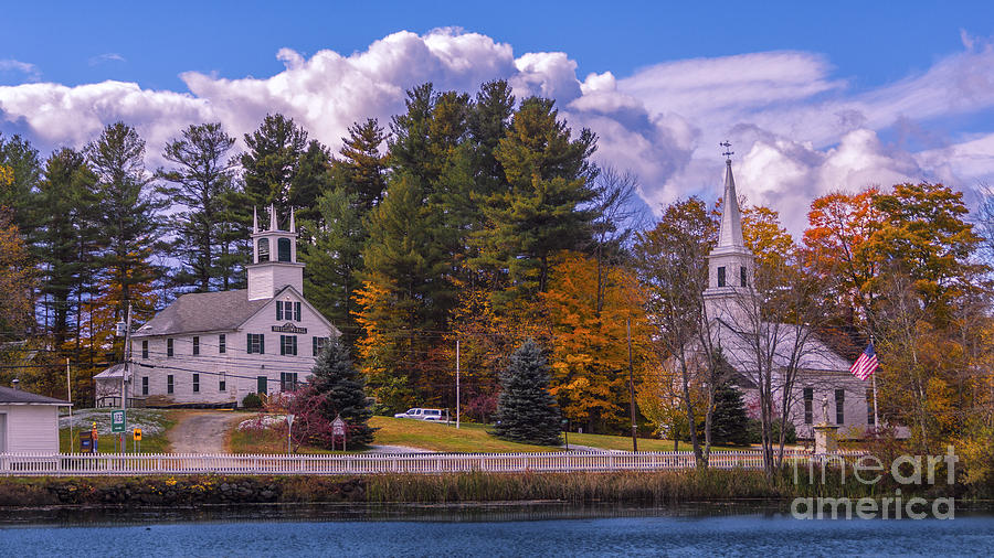 Fall Foliage in Marlow, New Hampshire. #2 Photograph by New England Photography
