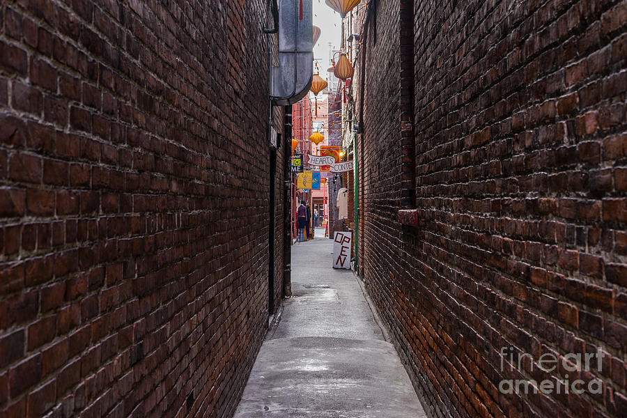 Fan Tan Alley  #1 Photograph by Carrie Cole