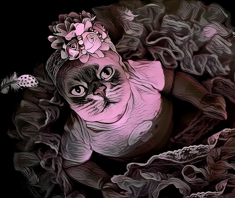 Fantasy Cat Art 7 #1 Digital Art by Artful Oasis