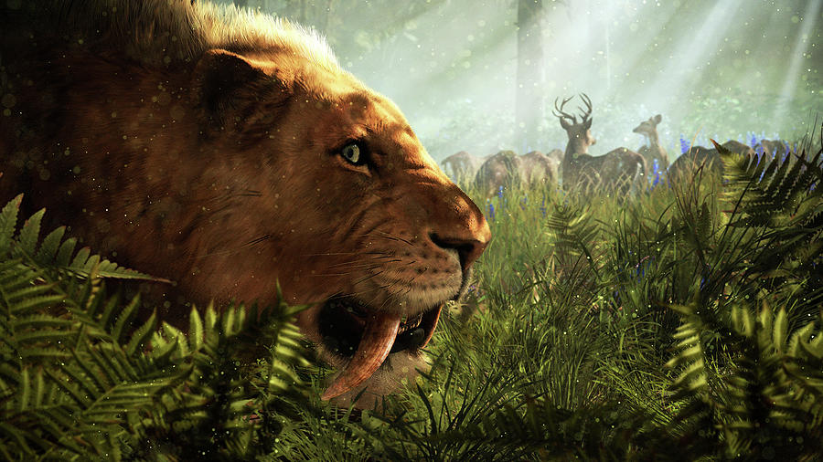 Wildlife Digital Art - Far Cry Primal #1 by Super Lovely