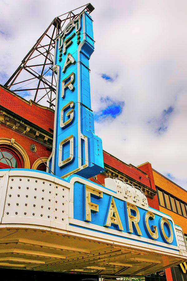 Fargo Theater Sign #1 Photograph by Chris Smith