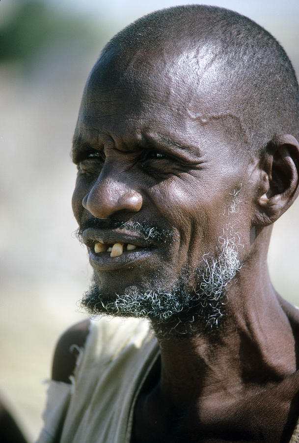 Native Photograph - Farmer in Ethiopia #1 by Carl Purcell