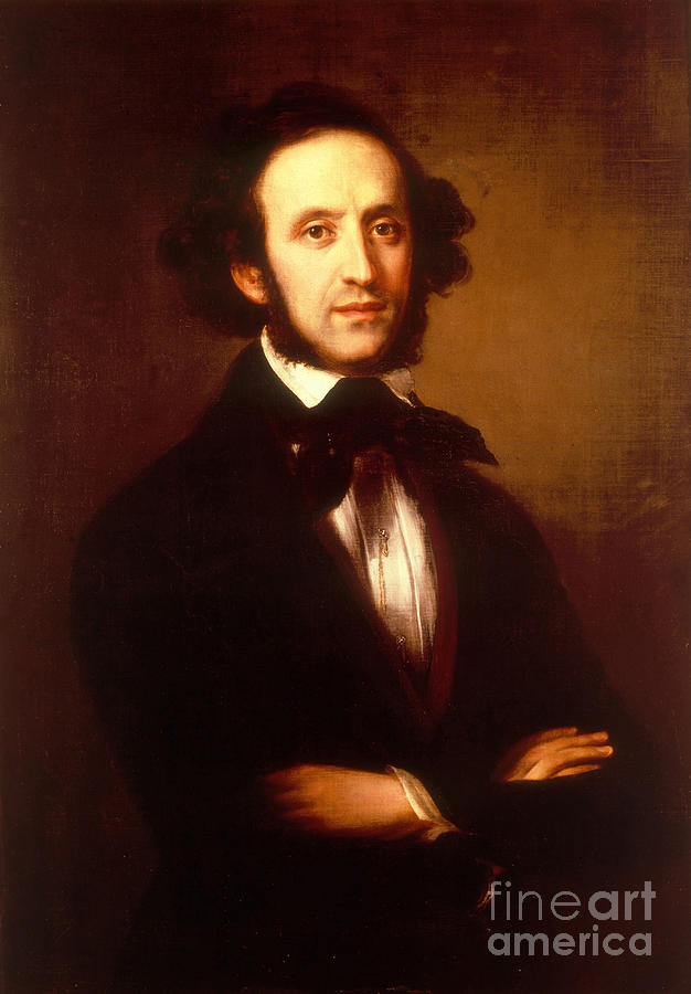 Felix Mendelssohn, German Composer #1 Photograph by Science Source