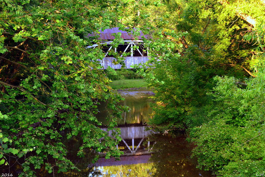 Felton Covered Bridge Ruins Photograph by Lisa Wooten
