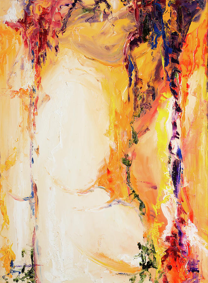 Female Nude Painting by Frank Hoeffler