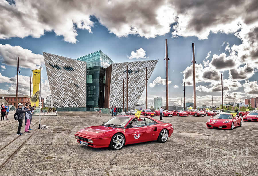 Ferrari 70 Years Anniversary Celebration in Belfast #2 Photograph by Jim Orr