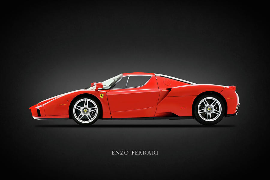 Car Photograph - Ferrari Enzo #1 by Mark Rogan