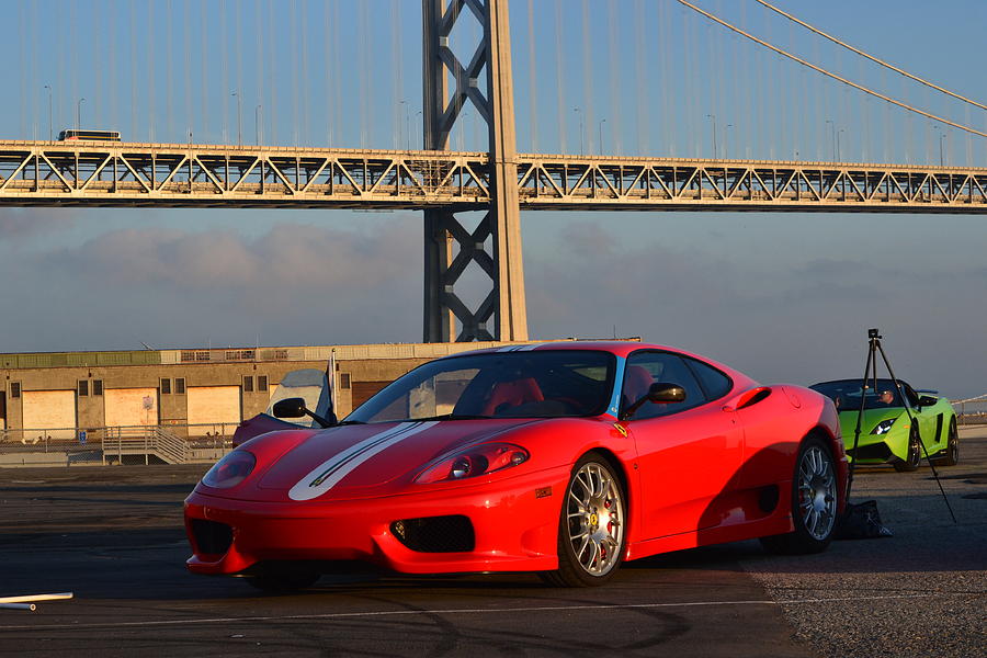 Ferrari in San Francisco #1 Photograph by Dean Ferreira