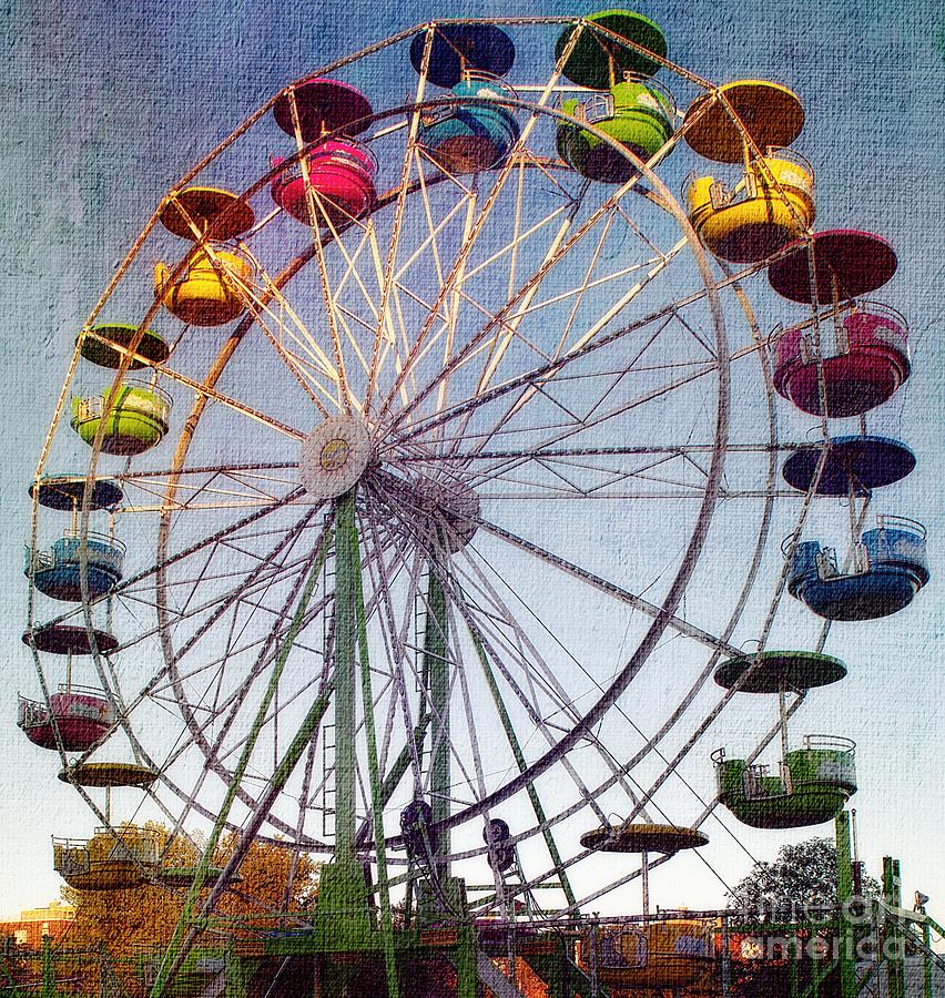 Ferris Wheel  #1 Photograph by Lilliana Mendez