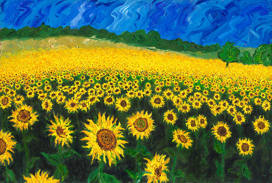 17+ Field Of Sunflowers Art