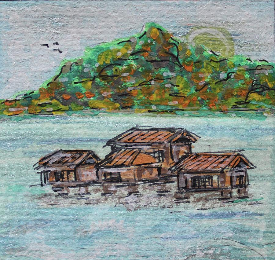Fiji #1 Painting by Art By Naturallic