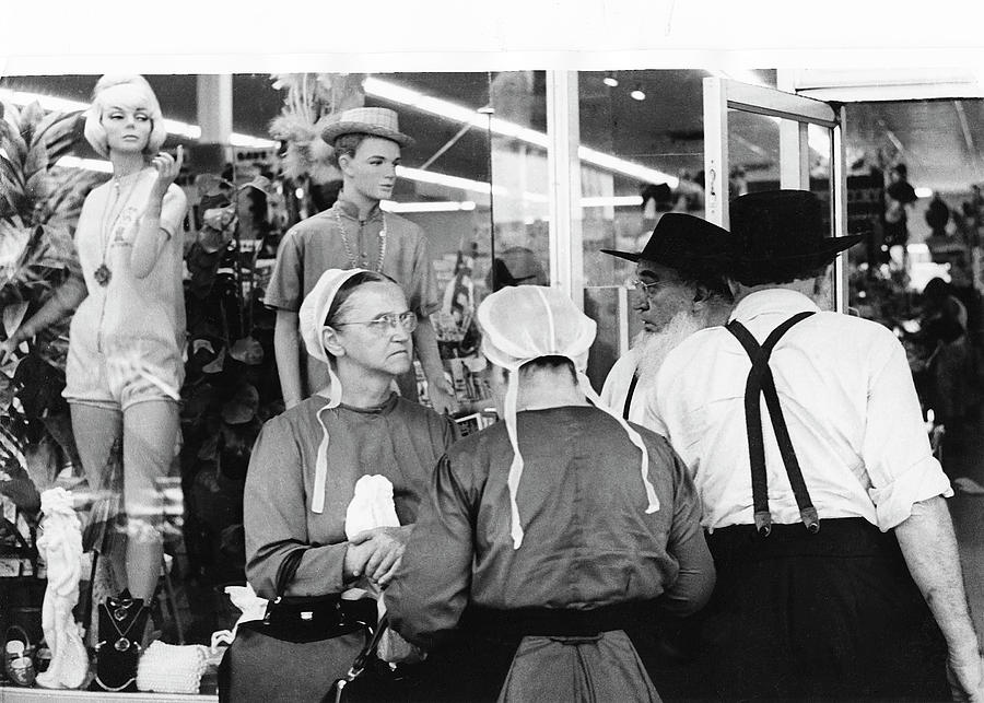 Film Homage Harrison Ford Witness 1985 Amish El Con Shopping Center Tucson Arizona 1968-2008 #2 Photograph by David Lee Guss