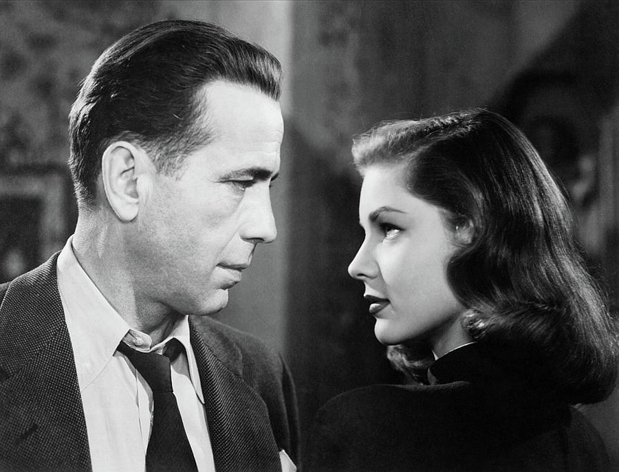 Film Noir Publicity Photo Bogart And Bacall The Big Sleep 1945-46 #1 Photograph by David Lee Guss