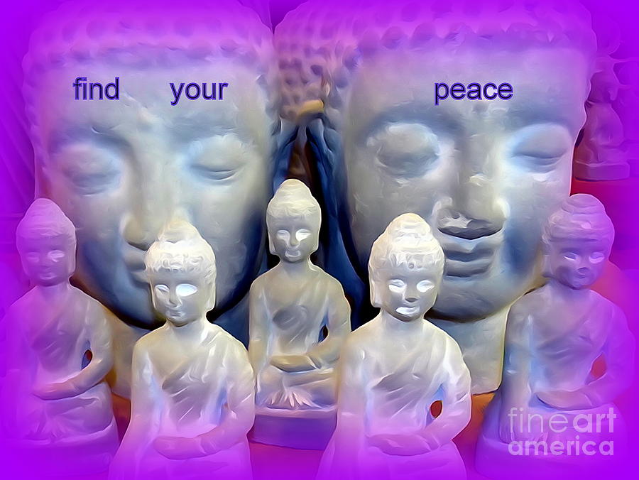 Find Your Peace Digital Art by Ed Weidman