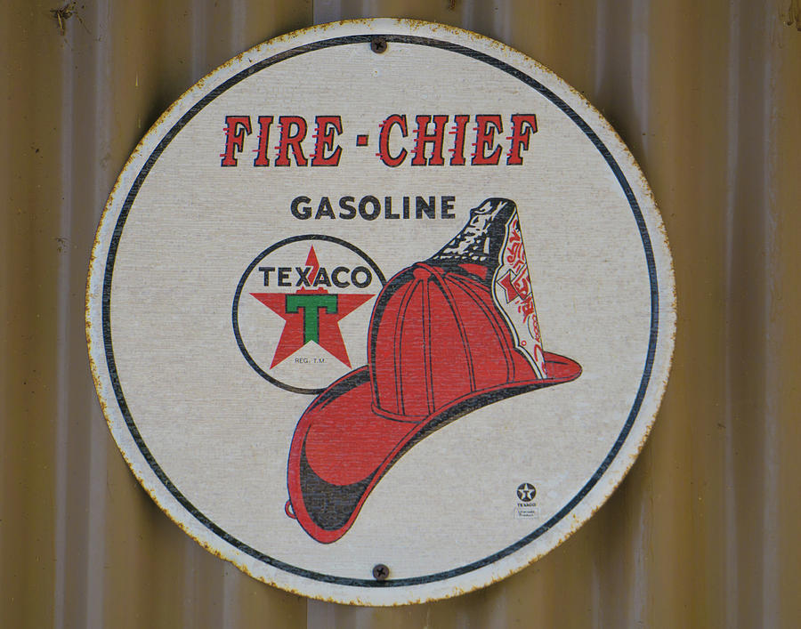 Vintage Photograph - Fire Chief #1 by Dennis Dugan