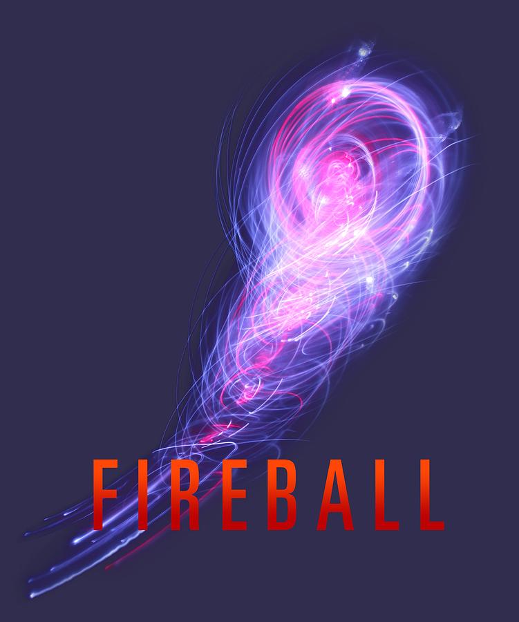 Space Photograph - Fireball #2 by Sergey Churkin