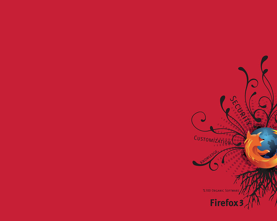 Pattern Digital Art - Firefox #1 by Super Lovely