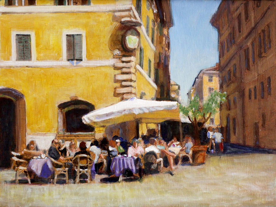 Firenze #2 Painting by David Zimmerman
