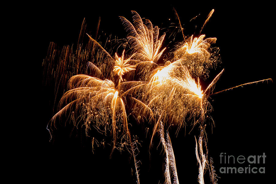 Firework Display #1 Photograph by Jim Orr