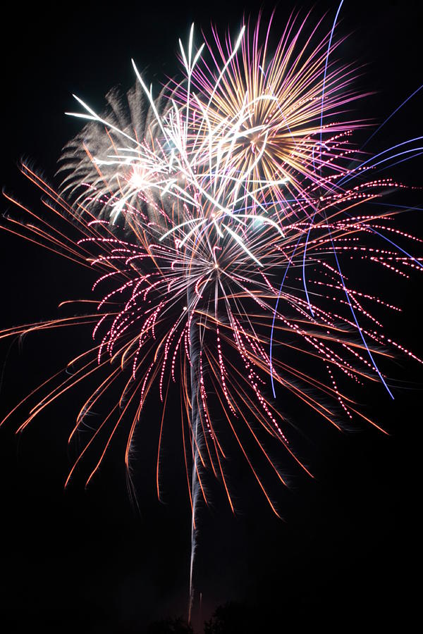 Fireworks Photograph by Bob Mayville - Fine Art America