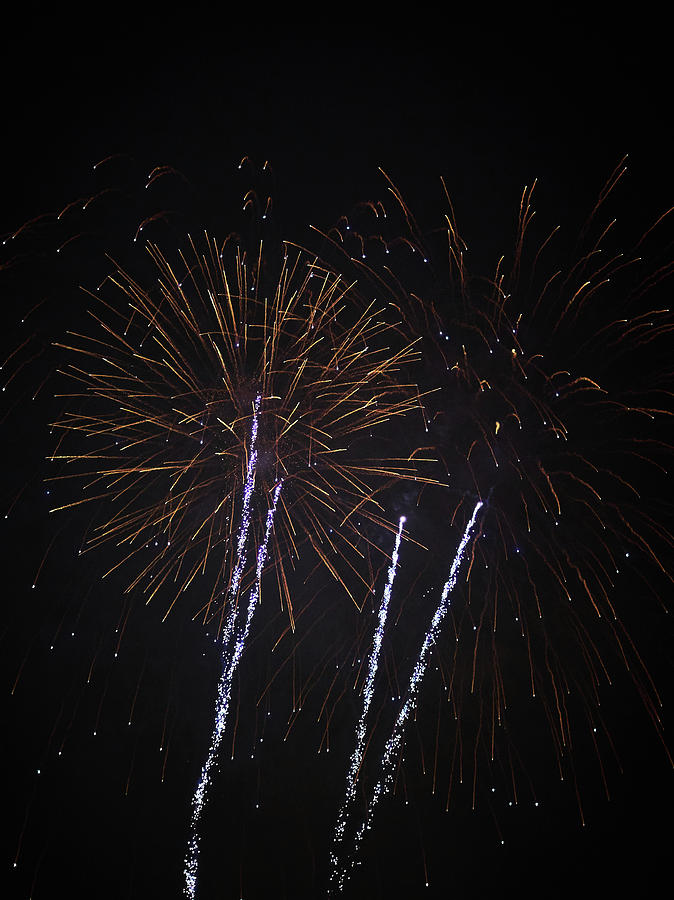 Fireworks Finland 100 years #1 Photograph by Jouko Lehto