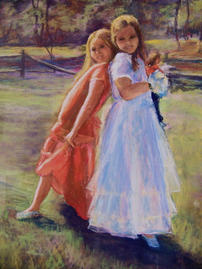 Children Pastel - First Holy Communion #1 by Joan Wulff