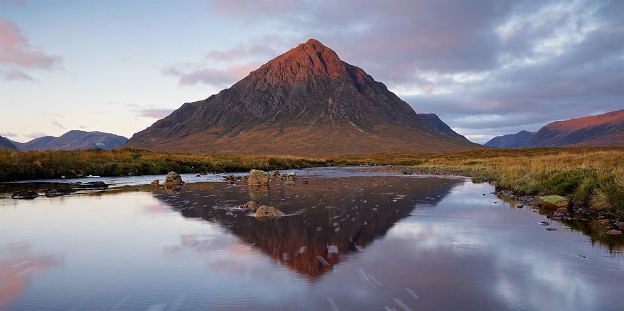 First Light in Glencoe #1 Photograph by Stephen Taylor