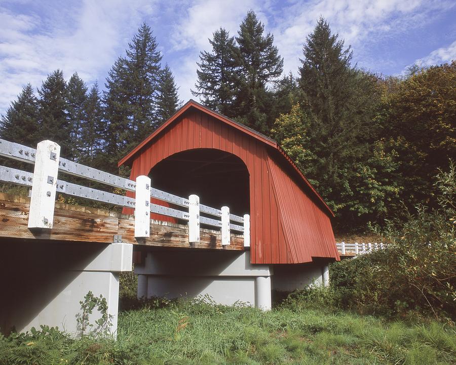 Fisher Covered Bridge #1 Photograph by HW Kateley