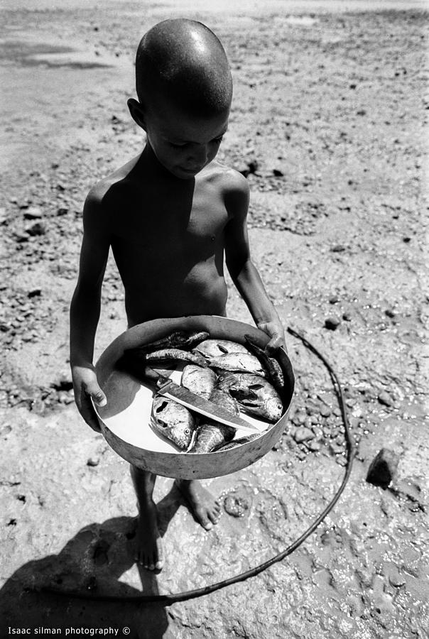 Fisherman Child Sinai Egypt #1 Photograph by Isaac Silman