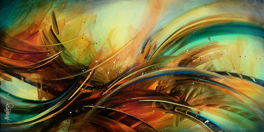 Flight #1 Painting by Michael Lang