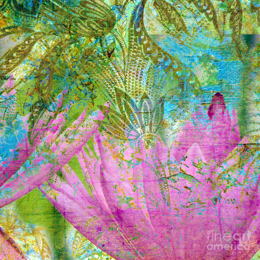 Floral and Botanical Art #1 Mixed Media by Ricki Mountain
