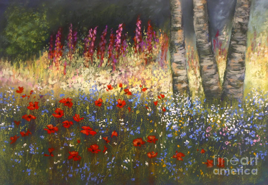 Floral Delight  Painting by Valerie Travers