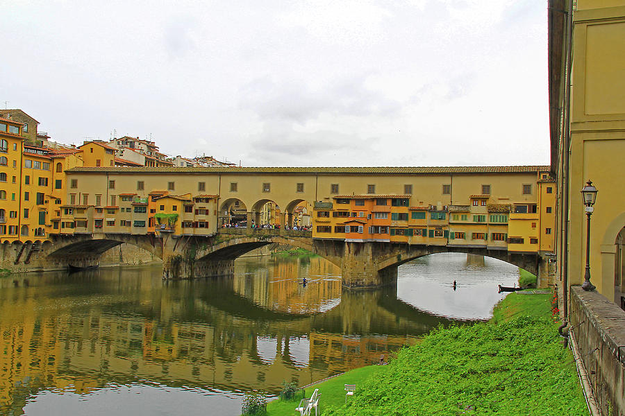  Florence, Italy - Ponte Vecchio #2 Photograph by Richard Krebs