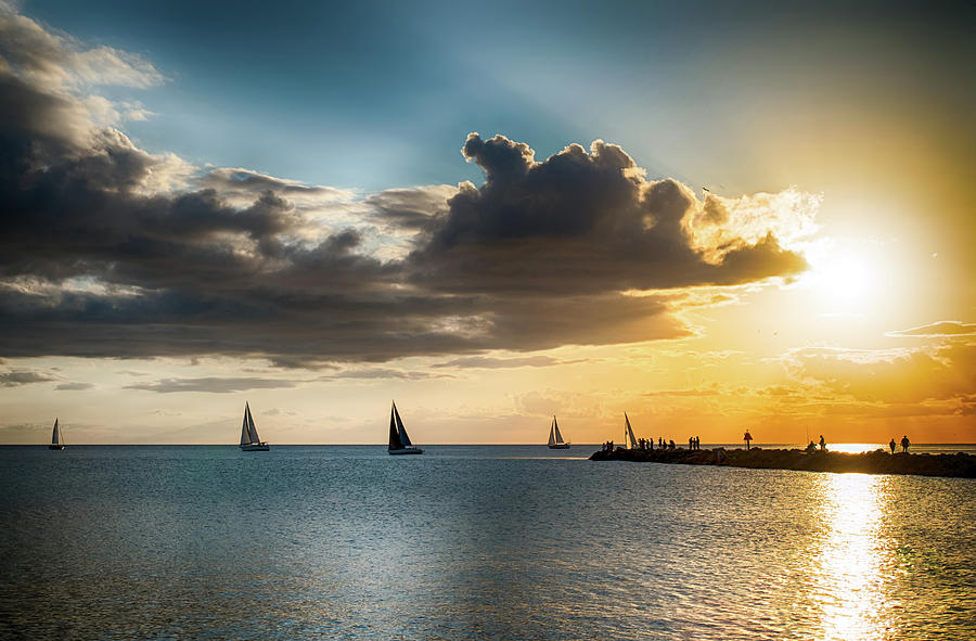 Clouds Photograph - Florida Gold by Don Miller Clouds Photograph - Florida Gold by Don Miller