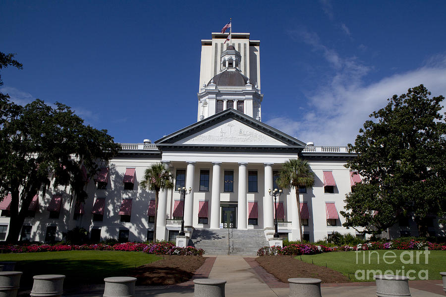 Florida State Capitol building #1 Photograph by Anthony Totah