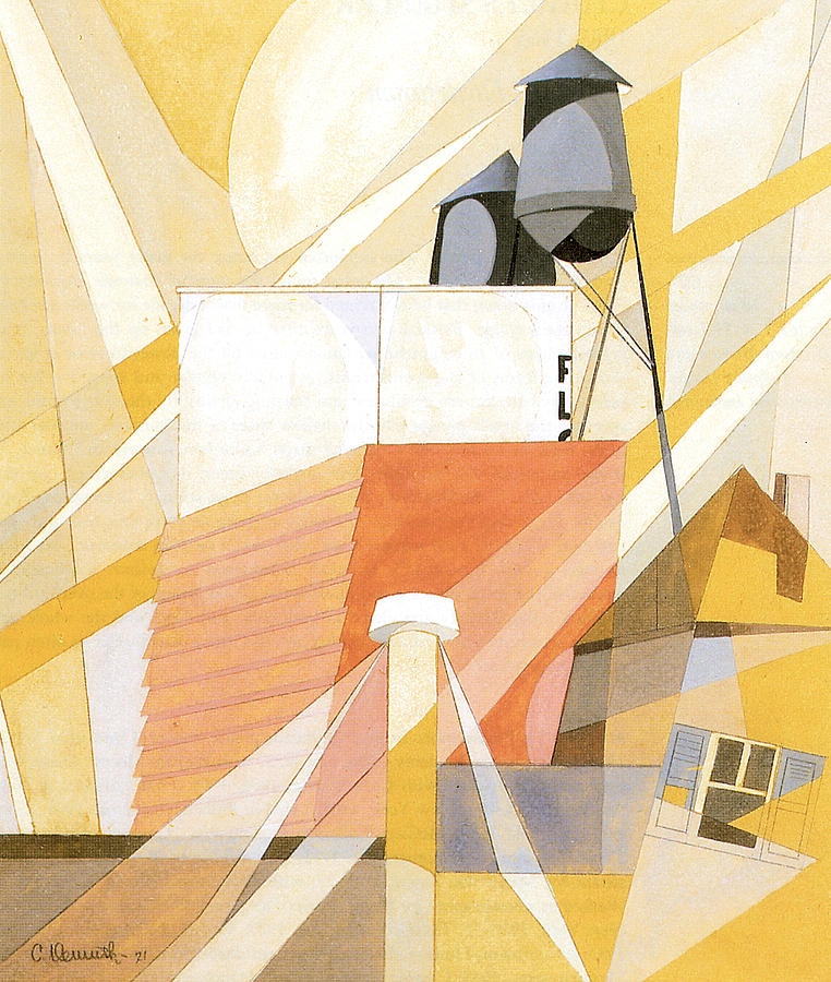 Flour Mill Factory #2 Photograph by Charles Demuth