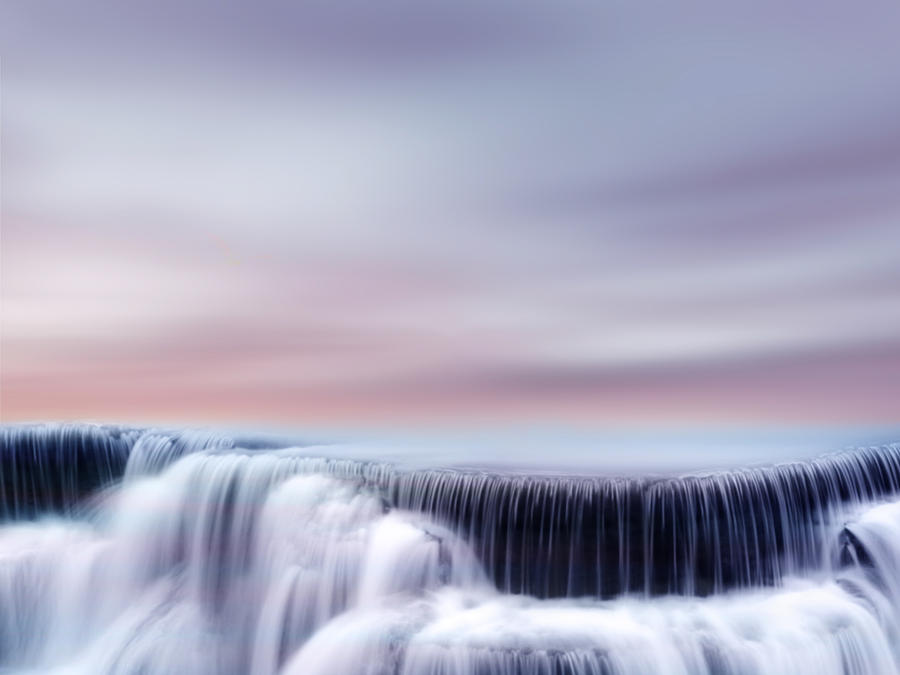 Waterfall Photograph - Flow #1 by Jacky Gerritsen