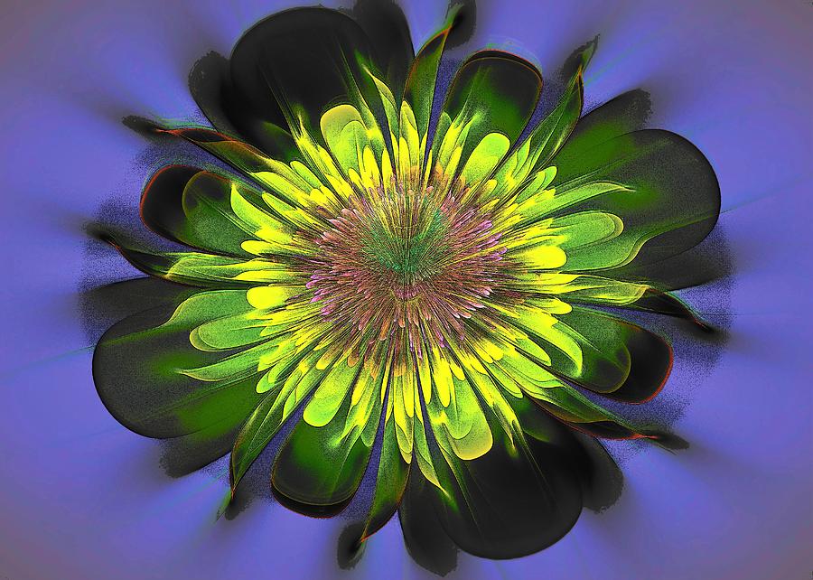 Flower Ripples Digital Art