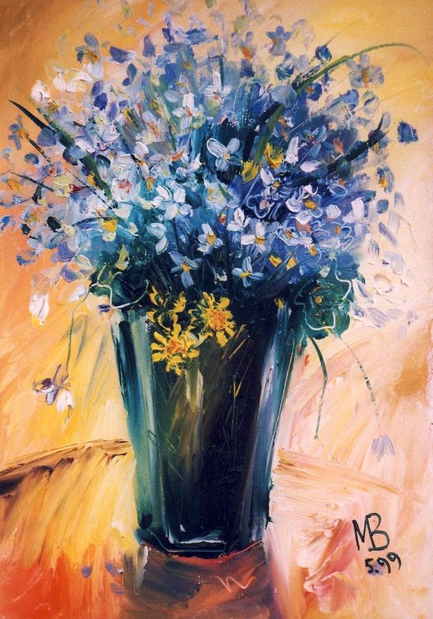 Flowers #2 Painting by Mikhail Zarovny
