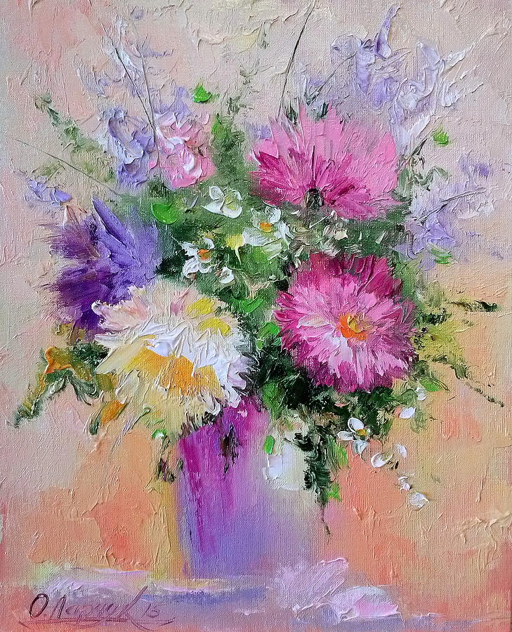 Flowers Painting by Olha Darchuk - Fine Art America