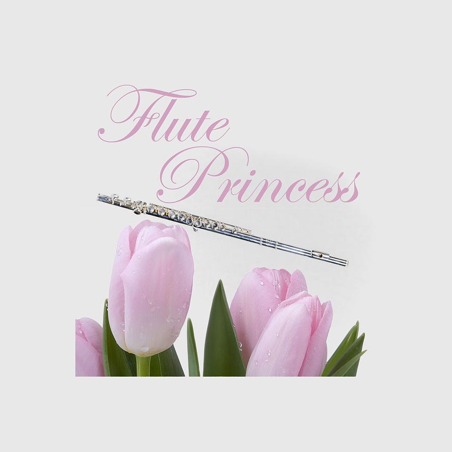 Music Photograph - Flute Princess #2 by M K Miller